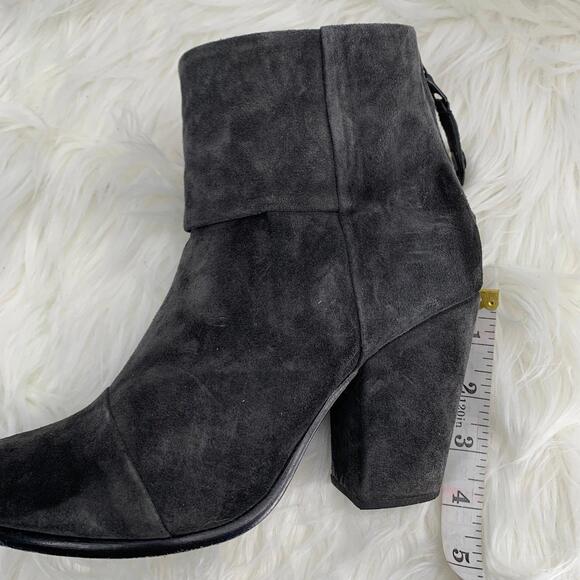 RAG & BONE gray ankle boots booties sz 38 fits 7.5 - Picture 6 of 9